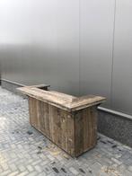 Bar van steigerhout, toonbank, balie, dj booth, ook maatwerk, Huis en Inrichting, Barren, Ophalen of Verzenden, Zo goed als nieuw