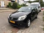 Dacia Sandero 1.2 16V 2012 Zwart, Auto's, Dacia, Stof, 4 cilinders, Elektrische ramen, Origineel Nederlands
