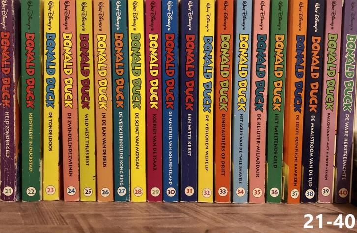 Prachtige complete set Donald Duck pockets deel 21 t/m 40!, Boeken, Stripboeken, Zo goed als nieuw, Complete serie of reeks, Ophalen of Verzenden