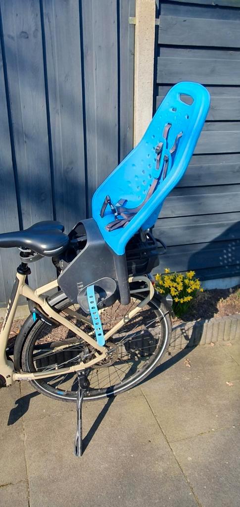 Thule achterzitje inclusief easyfit, Fietsen en Brommers, Fietsaccessoires | Fietsstoeltjes, Gebruikt, Achterzitje, 9 t/m 18 kg