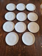 11 prachtige gebaksschotels van Edelsein Bavaria jaren 60, Ophalen of Verzenden, Zo goed als nieuw, Porselein, Overige stijlen