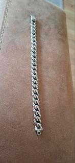 Ixxxi heren armband staal, Ophalen of Verzenden, Nieuw, Zilver, Staal