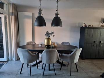 Industriële eetkamerlamp beschikbaar voor biedingen