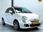 Fiat 500 C 0.9 TwinAir 500S Org NL|Stoelverwarming|Cruise, Gebruikt, Cabriolet, Wit, Origineel Nederlands