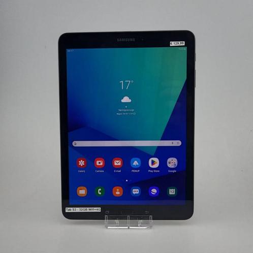 Samsung Galaxy Tab S3 32GB Wifi+4G Zwart/Grijs, Computers en Software, Android Tablets, Zo goed als nieuw