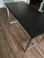 IKEA UTBY RVS frame met zwarte tafelblad, Ophalen, In hoogte verstelbaar, Gebruikt