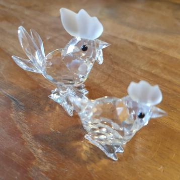 Swarovski haan en kip beschikbaar voor biedingen