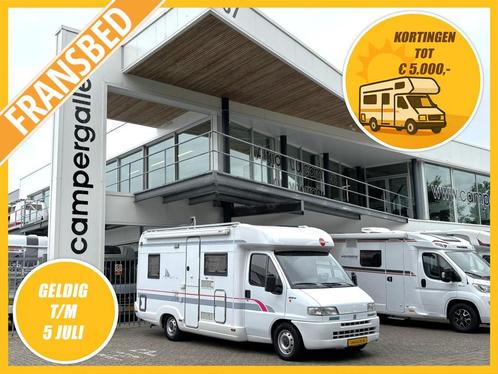 Bürstner T604 FRANSBED INRUIL KOOPJE!! ZONNEPANEEL, Caravans en Kamperen, Campers, Bedrijf, Half-integraal, tot en met 3, Bürstner