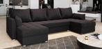 U bank/zithoek/slaapbank, Huis en Inrichting, Banken | Bankstellen, 250 tot 300 cm, Gebruikt, 125 tot 150 cm, Hoekbank