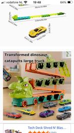 Dinosaurus wagen/ koffer, Ophalen of Verzenden, Zo goed als nieuw