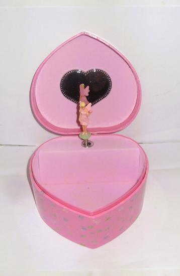 Muziekdoosje Elfje / Muziekdoos roze / hartje  beschikbaar voor biedingen