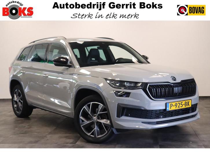 Skoda Kodiaq 1.5 TSI Sportline Business 7p. Lederen bekledin, Auto's, Skoda, Bedrijf, Te koop, Kodiaq, ABS, Achteruitrijcamera