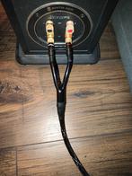 2x 4 meter luidspreker kabel met banana plugs 4mm², Ophalen of Verzenden, Zo goed als nieuw, 2 tot 5 meter, Luidsprekerkabel