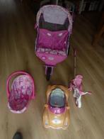 Voor Baby Born pop fiets, maxi cosi, auto en duo wagen, Kinderen en Baby's, Speelgoed | Poppen, Gebruikt, Ophalen of Verzenden