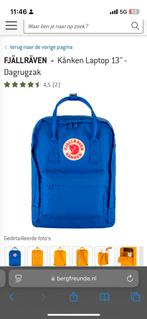 Nieuwe Fjällräven Kånken Laptop 13" Rugzak, Kipling, 25 tot 40 cm, Nieuw, Ophalen of Verzenden