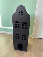 HEMA Grachtenpand met Stickervel - zwart!, Ophalen, Gebruikt, Poppenhuis