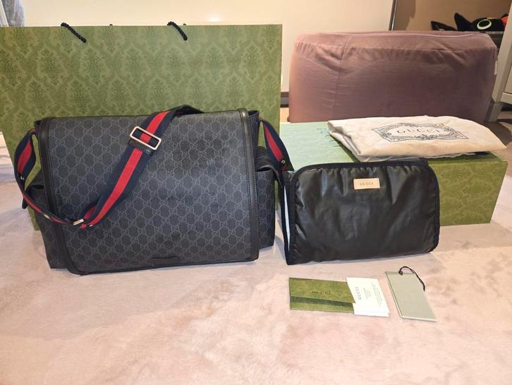 Gucci Baby Luiertas, Kinderen en Baby's, Luiertassen, Zo goed als nieuw, Schoudertas, Ophalen of Verzenden