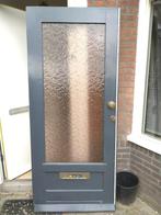 Buitendeur, Doe-het-zelf en Verbouw, Deuren en Horren, 80 tot 100 cm, Gebruikt, Glas, Buitendeur