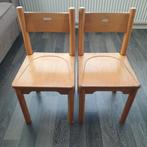 Vintage houten kinderstoelen - Set van 2, Ophalen of Verzenden, Gebruikt, Overige typen