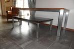 RVS bijzet tafel, Ophalen, Minder dan 45 cm, Metaal of Aluminium, Nieuw