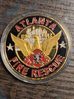 Atlanta Fire Rescue Challenge Coin, Verzamelen, Ophalen of Verzenden, Zo goed als nieuw