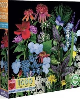 eeBoo - Summer Garden - 1000 stukjes, Hobby en Vrije tijd, Denksport en Puzzels, Nieuw, Legpuzzel, 500 t/m 1500 stukjes, Ophalen of Verzenden