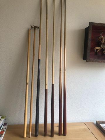Biljartkeu 5x (o.a. 2 Valley Supreme II) met Brugstok.. beschikbaar voor biedingen