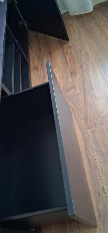 Ikea Besta TV meubel 180cm - Zwartbruin - afbeelding 3