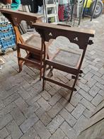 kniestoel 2 stoelen 1 prijs, Huis en Inrichting, Stoelen, Ophalen, Gebruikt, Eén