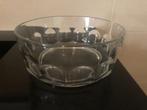 glazen schaal, Ophalen of Verzenden, Gebruikt