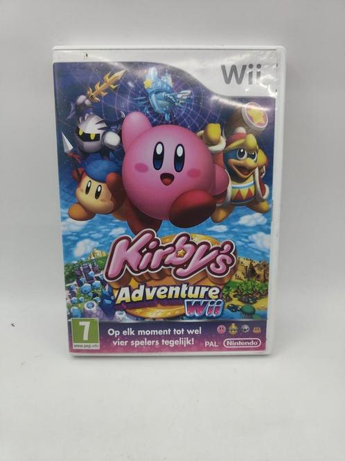 Kirby's adventure Wii, Spelcomputers en Games, Games | Nintendo Wii, Zo goed als nieuw, Racen en Vliegen, 1 speler, Vanaf 3 jaar