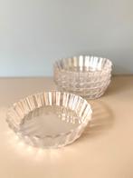 50% korting! 6 Frans glazen mini-taartvormpjes, Ophalen of Verzenden