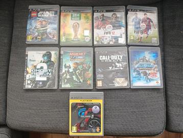 Partij PS3 games tekoop beschikbaar voor biedingen