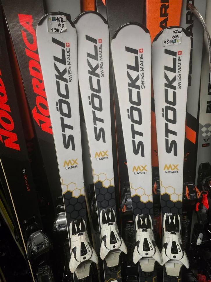 158cm stockli laser mx dames voor kenners, Sport en Fitness, Skiën en Langlaufen, Gebruikt, Ski's, Skiën, Overige merken, Carve