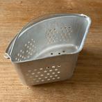 Vintage aluminium gootsteenbakje met hengsel, Ophalen of Verzenden