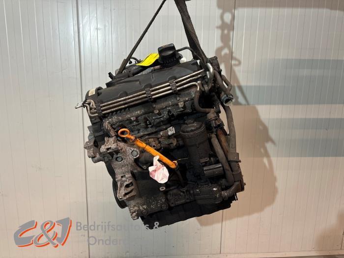 Motor van een Volkswagen Caddy, Auto-onderdelen, Motor en Toebehoren, Volkswagen, Gebruikt, 3 maanden garantie, Ophalen of Verzenden