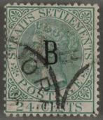 Zeer Zeldzame Zegel! Straits Settlements Y&T 21, Postzegels en Munten, Postzegels | Azië, Zuidoost-Azië, Ophalen of Verzenden