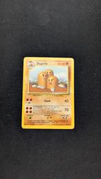 Base set Dugtrio - Poor condition - Pokémon kaart, Ophalen of Verzenden, Gebruikt, Losse kaart