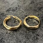 14k gouden oorbellen prachtif model, Ophalen of Verzenden, Zo goed als nieuw, Goud