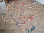 Bigjigs houten trein incl extra's, Kinderen en Baby's, Speelgoed | Houten speelgoed, Ophalen of Verzenden, Zo goed als nieuw