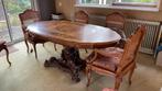 Klassieke Eettafel met 6 Stoelen - Als Nieuw!, Antiek en Kunst, Ophalen