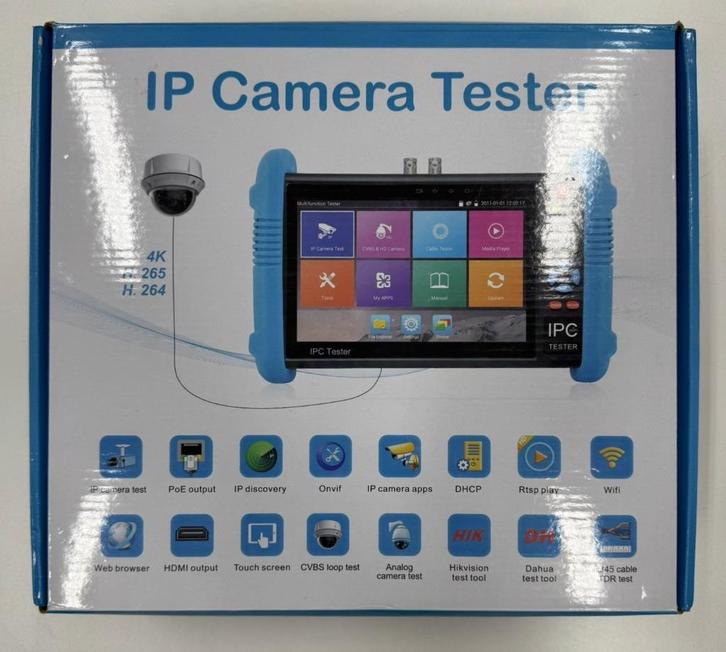 MT-600G IP Camera Tester - Nooit Gebruikt! IN DE DOOS!, Audio, Tv en Foto, Videobewaking, Nieuw, Ophalen of Verzenden