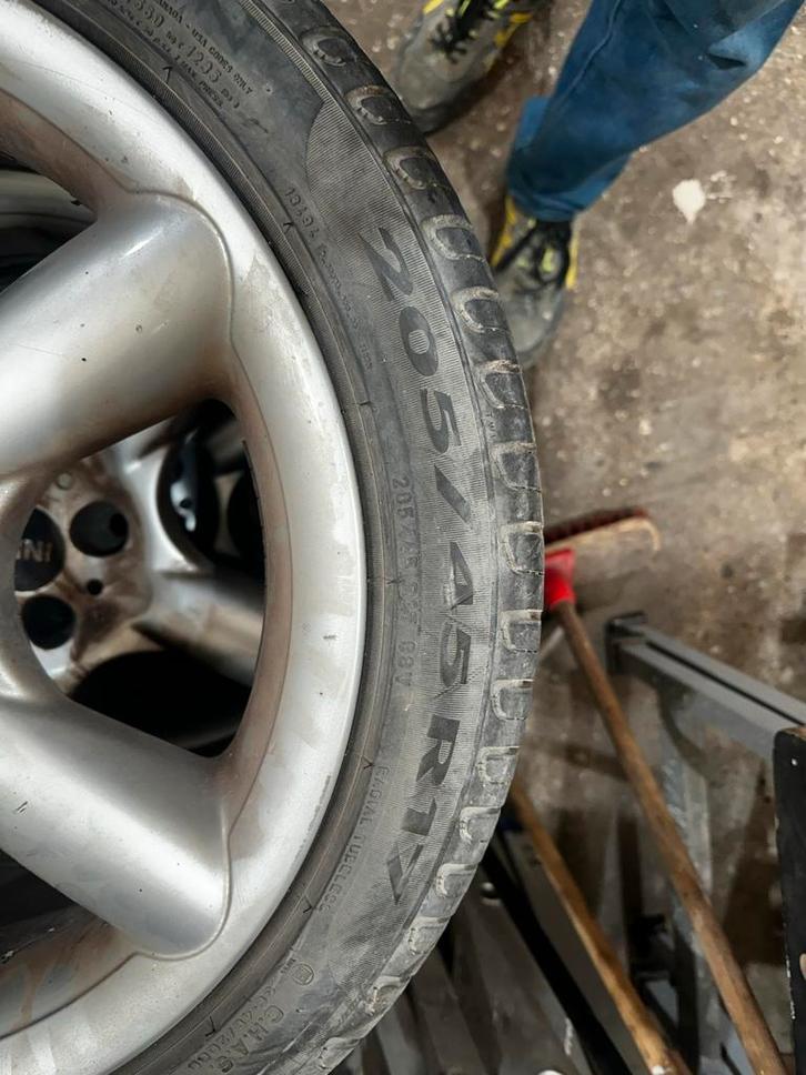 Mini Cooper Banden en Velgen - 17 inch, Auto-onderdelen, Banden en Velgen, Banden en Velgen, Zomerbanden, 17 inch, 205 mm, Personenwagen