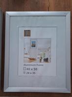 Fotolijsten aluminium frame 40x50 (set van 6), Ophalen, Gebruikt, Metaal of Aluminium, Minder dan 50 cm