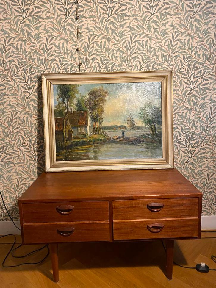 Antiek Schilderij, Antiek en Kunst, Kunst | Schilderijen | Klassiek, Ophalen