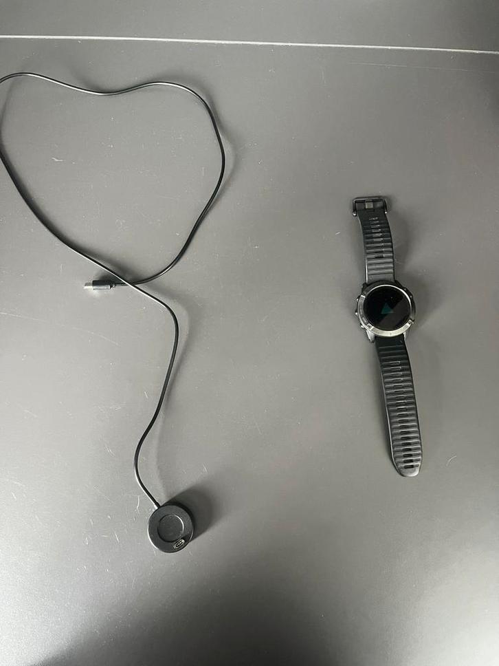 Garmin Fenix 6X sapphire, Sieraden, Tassen en Uiterlijk, Smartwatches, Zo goed als nieuw, Android, Zwart, Ophalen of Verzenden