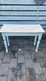 Tafel sidetable, Huis en Inrichting, Tafels | Bijzettafels, Ophalen, Gebruikt, 75 cm of meer, 60 cm of meer