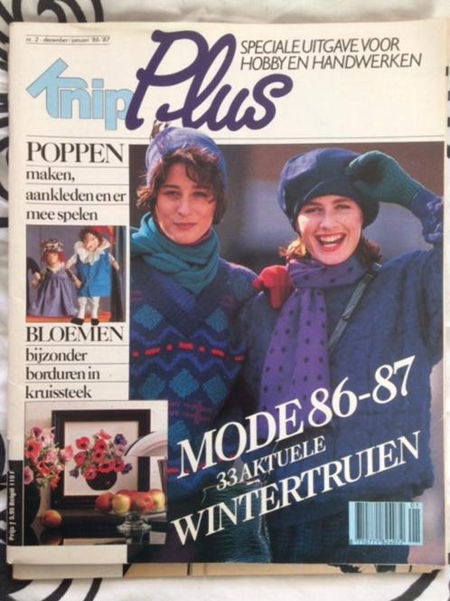 tijdschrift Knip plus (voorheen steek) no 2 dec/jan 1986/198, Boeken, Tijdschriften en Kranten, Gelezen, Ophalen of Verzenden