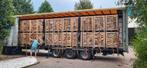 vrachtwagens gekloofd haardhout ovendroog eiken bulk