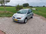 Nissan micra 5 deurs met airco uit 2004, Auto's, Stof, Micra, Handgeschakeld, Grijs